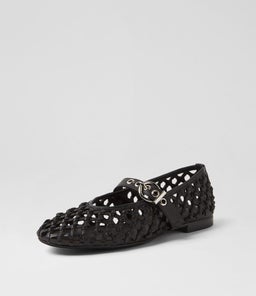 BLESSIE MO BLACK LEATHER