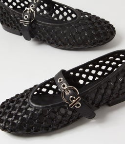 BLESSIE MO BLACK LEATHER