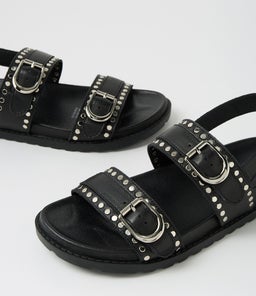 BERINA MO BLACK BLACK SOLE LEATHER