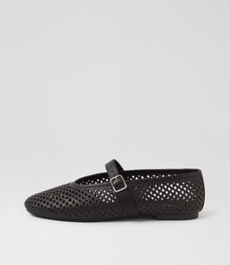 ELONY MO BLACK LEATHER