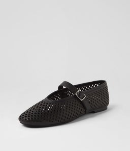 ELONY MO BLACK LEATHER