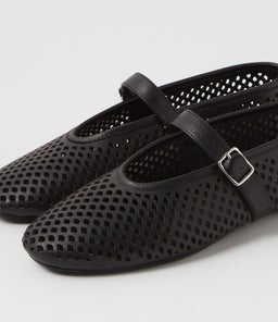 ELONY MO BLACK LEATHER
