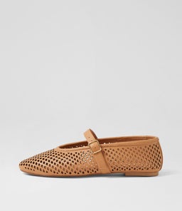 ELONY MO LT TAN LEATHER