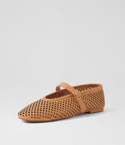 ELONY MO LT TAN LEATHER