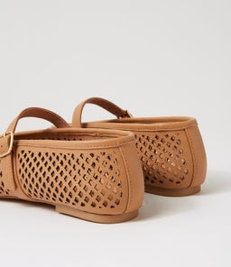ELONY MO LT TAN LEATHER