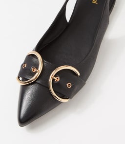 FLERE MO BLACK LEATHER