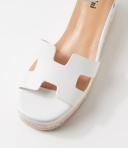 GEEGIE MO WHITE LEATHER