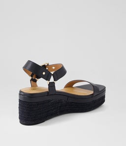 GIAN MO BLACK LEATHER ROPE