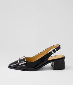 GLINT MO BLACK PATENT LEATHER