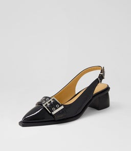 GLINT MO BLACK PATENT LEATHER