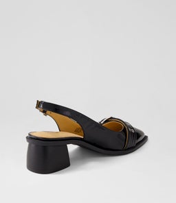GLINT MO BLACK PATENT LEATHER