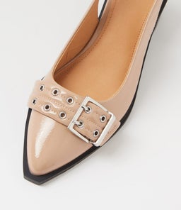 GLINT MO LATTE PATENT LEATHER