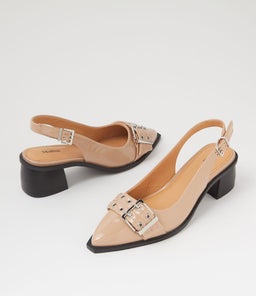 GLINT MO LATTE PATENT LEATHER