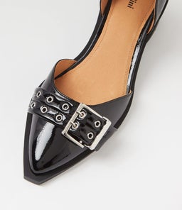 GLAZI MO BLACK PATENT LEATHER