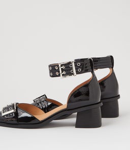 GLAZI MO BLACK PATENT LEATHER