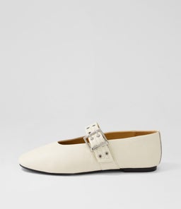 HEARTS MO CREAM LEATHER