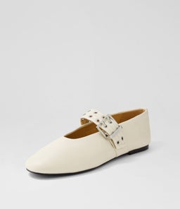 HEARTS MO CREAM LEATHER