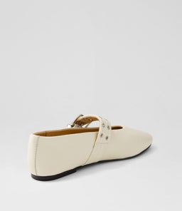 HEARTS MO CREAM LEATHER