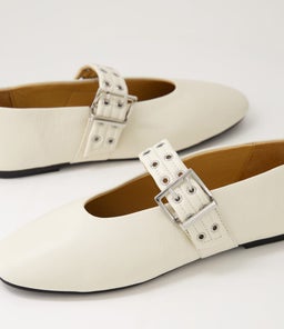 HEARTS MO CREAM LEATHER