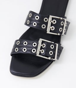 LUSTA MO BLACK LEATHER