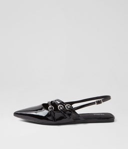 MOENA MO BLACK PATENT LEATHER