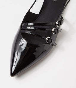 MOENA MO BLACK PATENT LEATHER