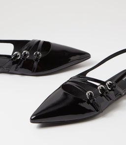 MOENA MO BLACK PATENT LEATHER