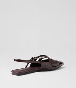 MOENA MO BURGUNDY PATENT LEATHER