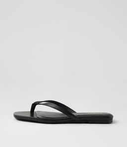 REILLE MO BLACK LEATHER