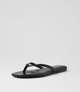 REILLE MO BLACK LEATHER