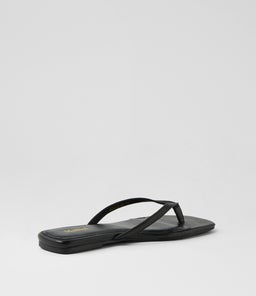 REILLE MO BLACK LEATHER