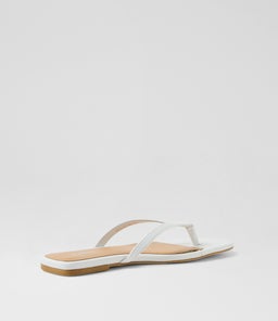 REILLE MO WHITE LEATHER
