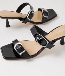THANK MO BLACK LEATHER