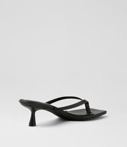 TIDBIT MO BLACK LEATHER