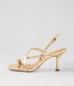 WITNEY MO GOLD TEXTURED LEATHER