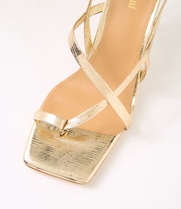 WITNEY MO GOLD TEXTURED LEATHER