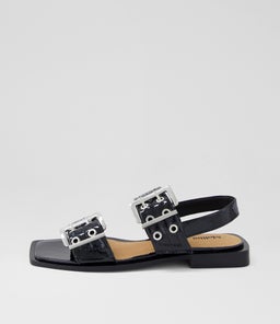 SAVINA MO BLACK PATENT LEATHER