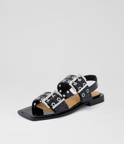 SAVINA MO BLACK PATENT LEATHER