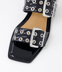 SAVINA MO BLACK PATENT LEATHER