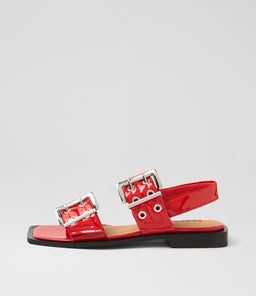 SAVINA MO RED PATENT LEATHER