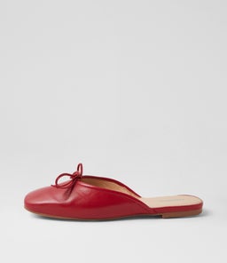 NEVINA MO RED LEATHER