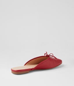 NEVINA MO RED LEATHER