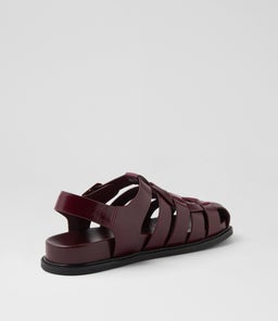 VEFRA MO BURGUNDY SHINE LEATHER
