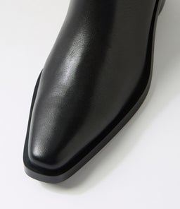 FEIDEL MO BLACK BLACK HEEL LEATHER