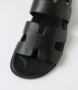 HOPEFUL MO BLACK BLACK SOLE LEATHER