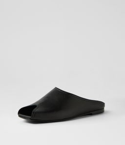 BONI MO BLACK LEATHER