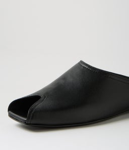 BONI MO BLACK LEATHER