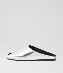 BONI MO SILVER CRACKLE LEATHER