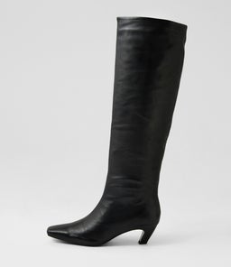 DECO MO BLACK LEATHER