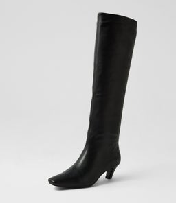 DECO MO BLACK LEATHER